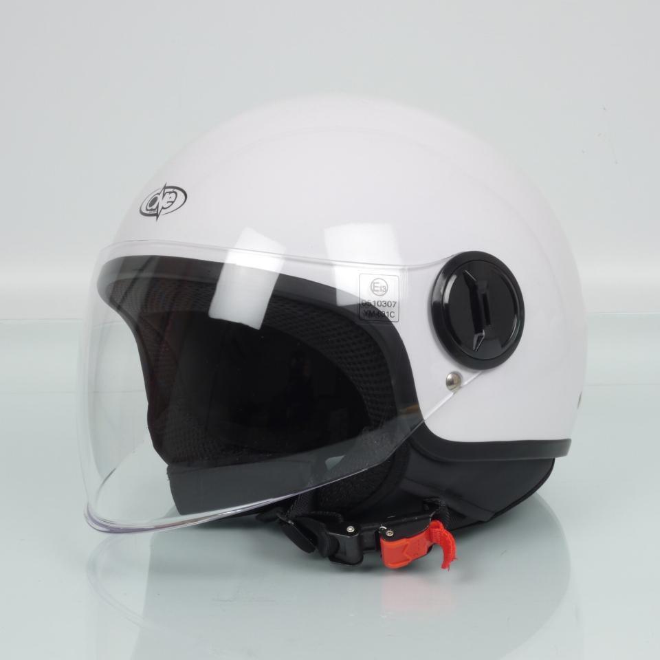 Casque jet One Lift blanc brillant homme femme Taille XS 53-54cm scoot pour moto Neuf