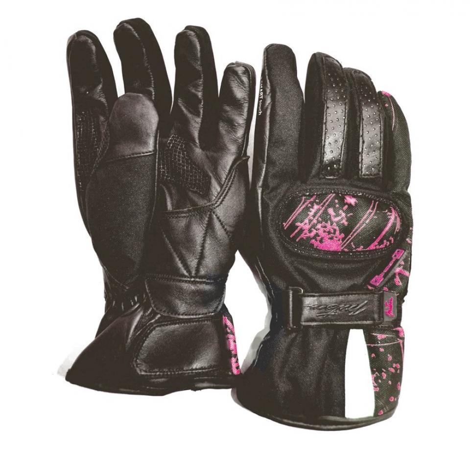 Gant moto route hiver Mitsou pour Deux Roues Mitsou Taille XL Lady Slide Pink Neuf