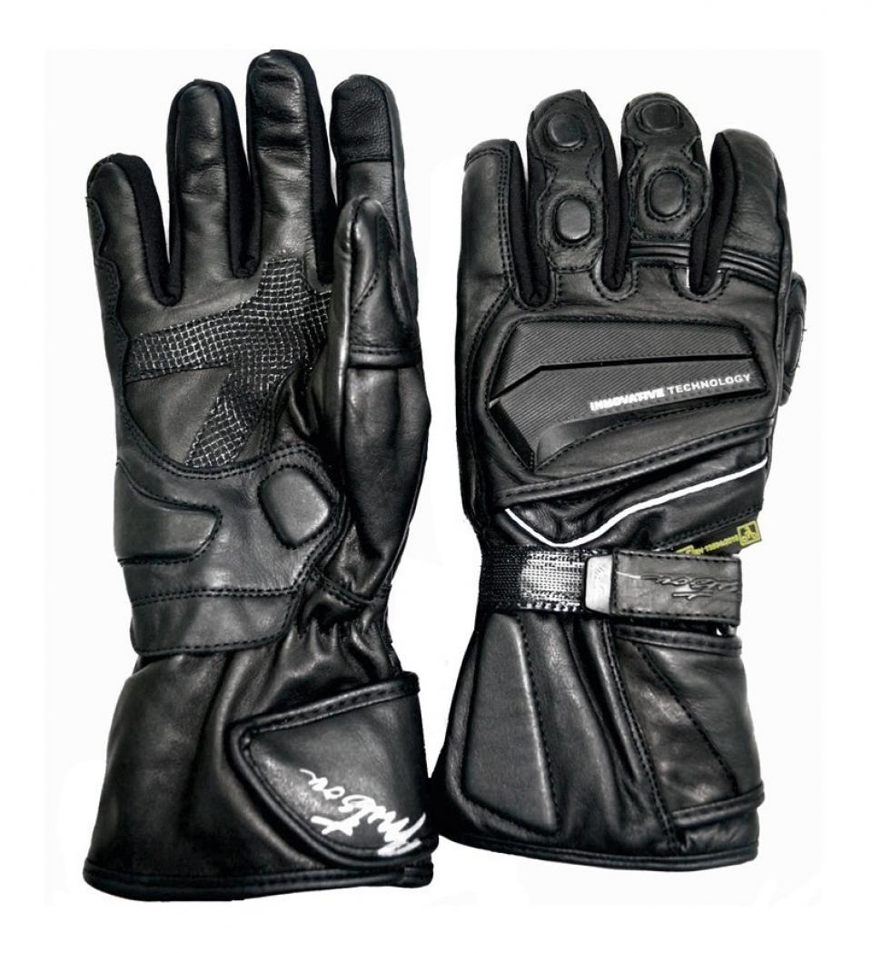 Gant moto route hiver Mitsou pour Deux Roues Mitsou Taille M Trip black / Homologué Neuf