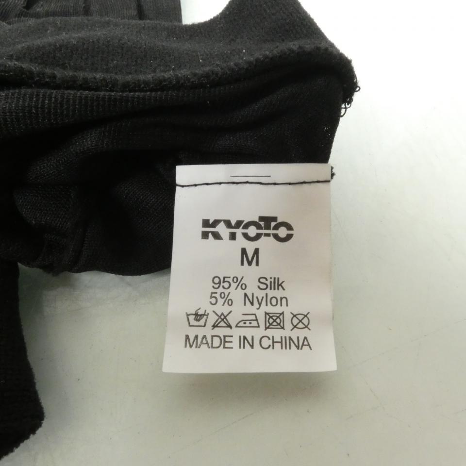 Paire de sous gant Soie Taille M lady route hiver Kyoto pour moto Scooter Neuf