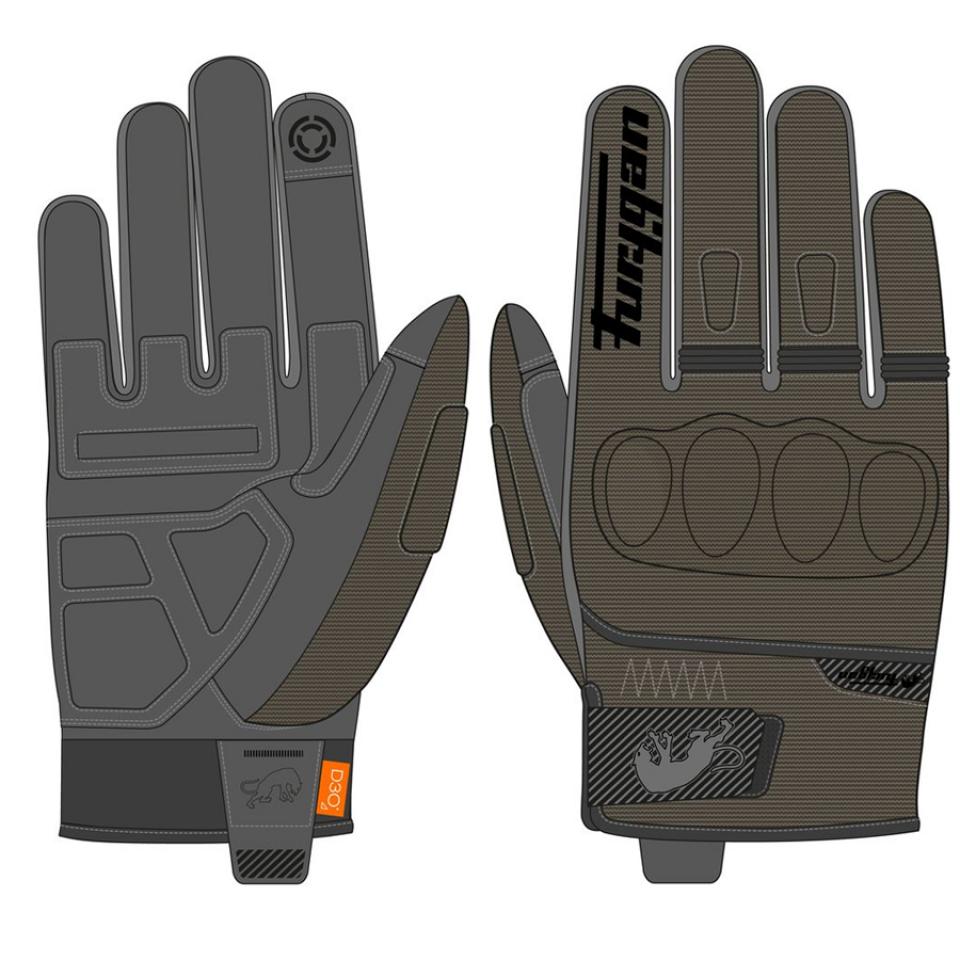 Gant moto route hiver pour  