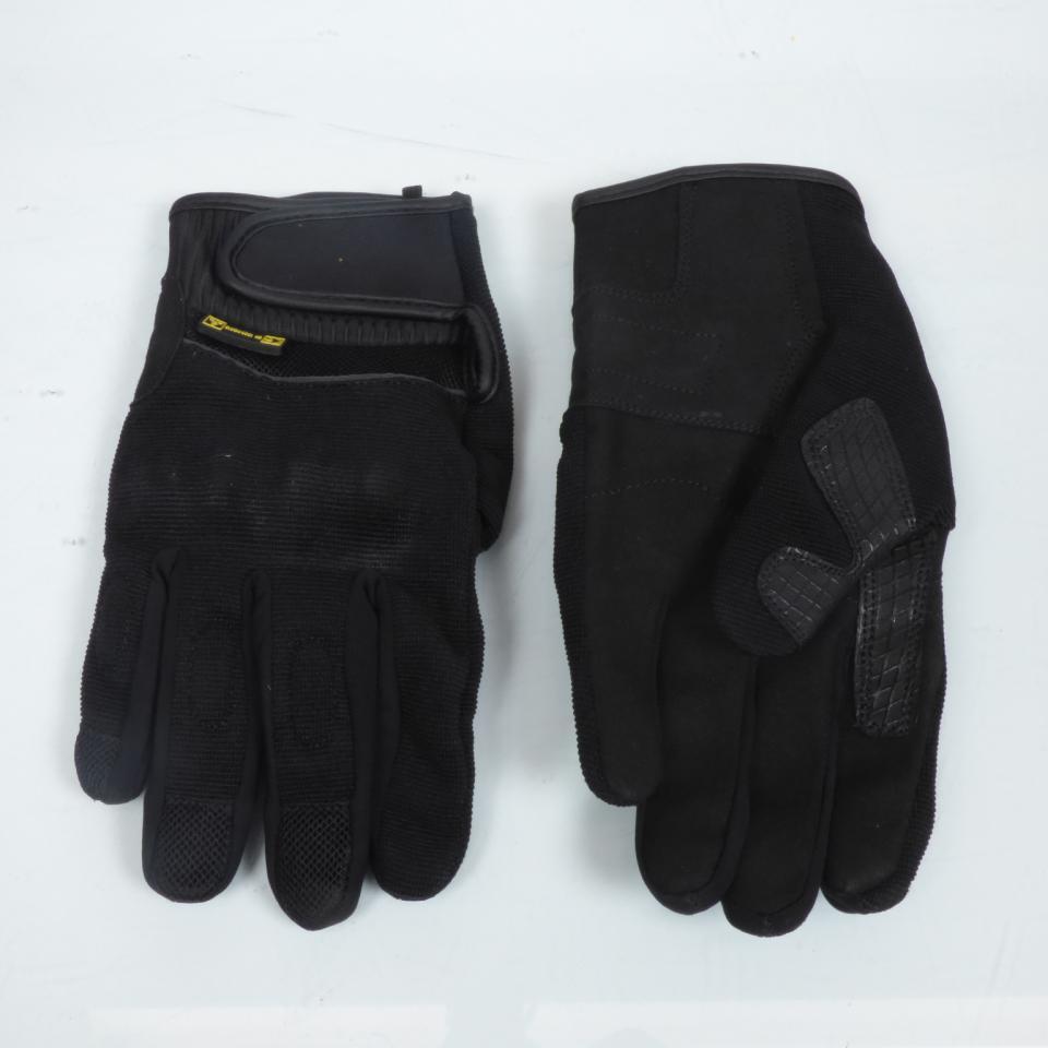 Gant pour moto route été textile Nexone Palerme coloris noir taille L Homologué CE