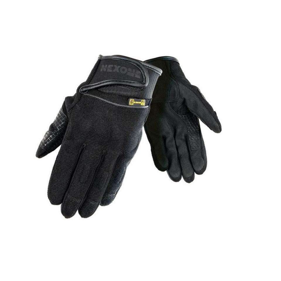 Gant pour moto route été textile Femme Nexone Palerme noir taille XS Homologué CE