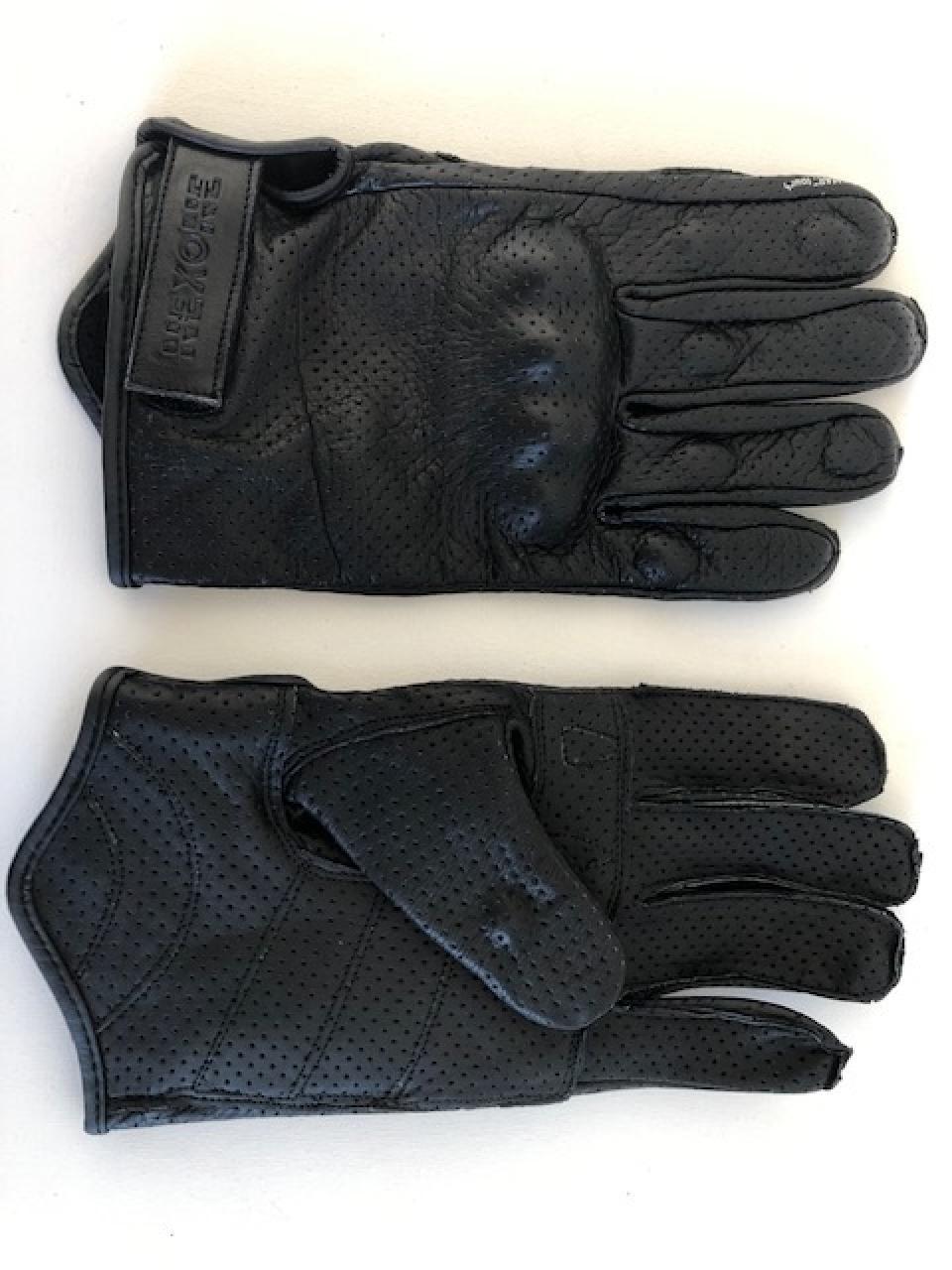 Gant pour moto route été Homme Nexone Rossano cuir perforé Taille S homologué CE