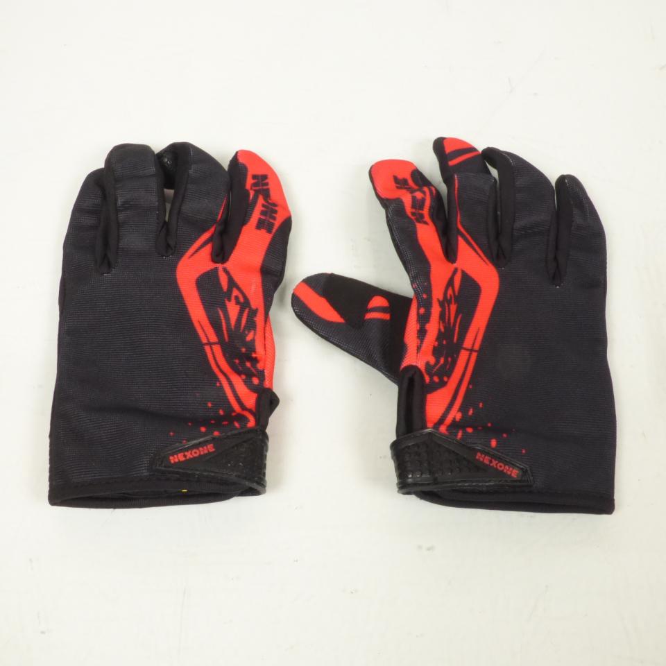 Gant moto route été pour homme femme Nexone Taille M Montella noir et rouge Neuf