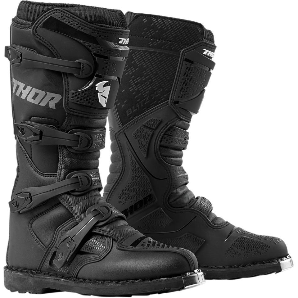 Botte pour moto cross enduro Thor Taille 44.5 Blitz XP S9 coloris noir Neuf