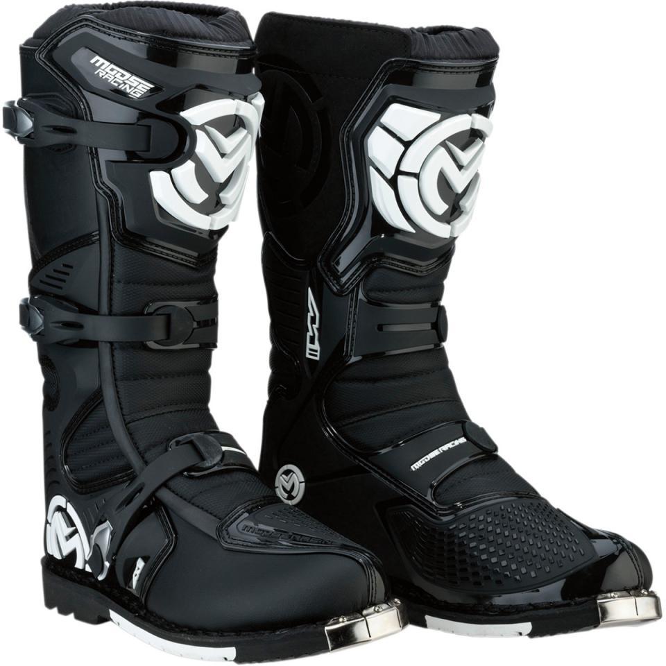 Botte de moto cross Moose noire taille 47 pour homme / femme M1.3 Neuf