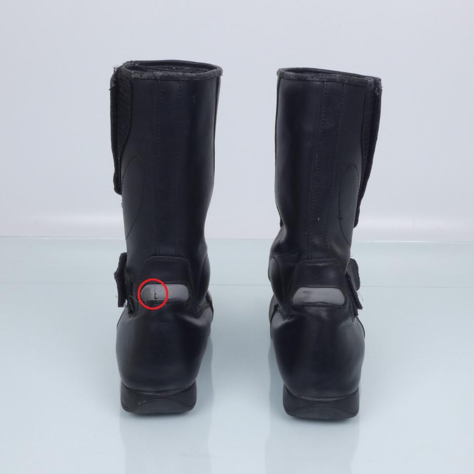 Botte pour moto route simili cuir noir Wex touring  homme / femme Taille 41 Occasion