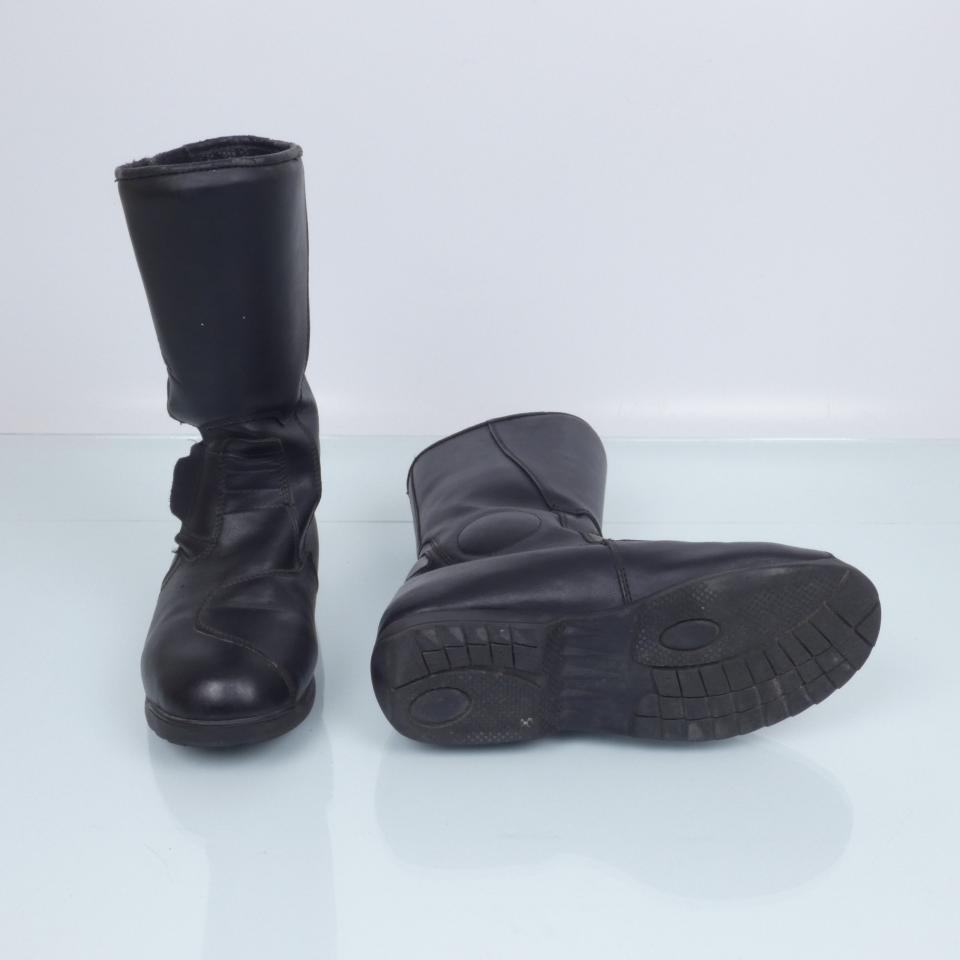 Botte pour moto route simili cuir noir Wex touring  homme / femme Taille 41 Occasion