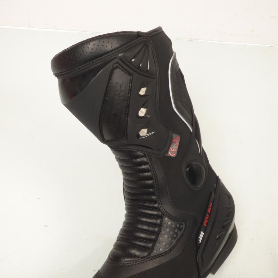 Botte moto route Sports / Touring race pour homme Nexone Taille 45 Neuf noir