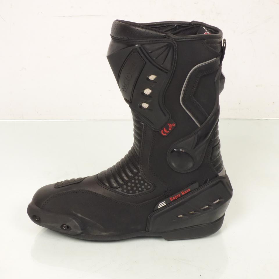 Botte moto route Sports / Touring race pour homme Nexone Taille 45 Neuf noir