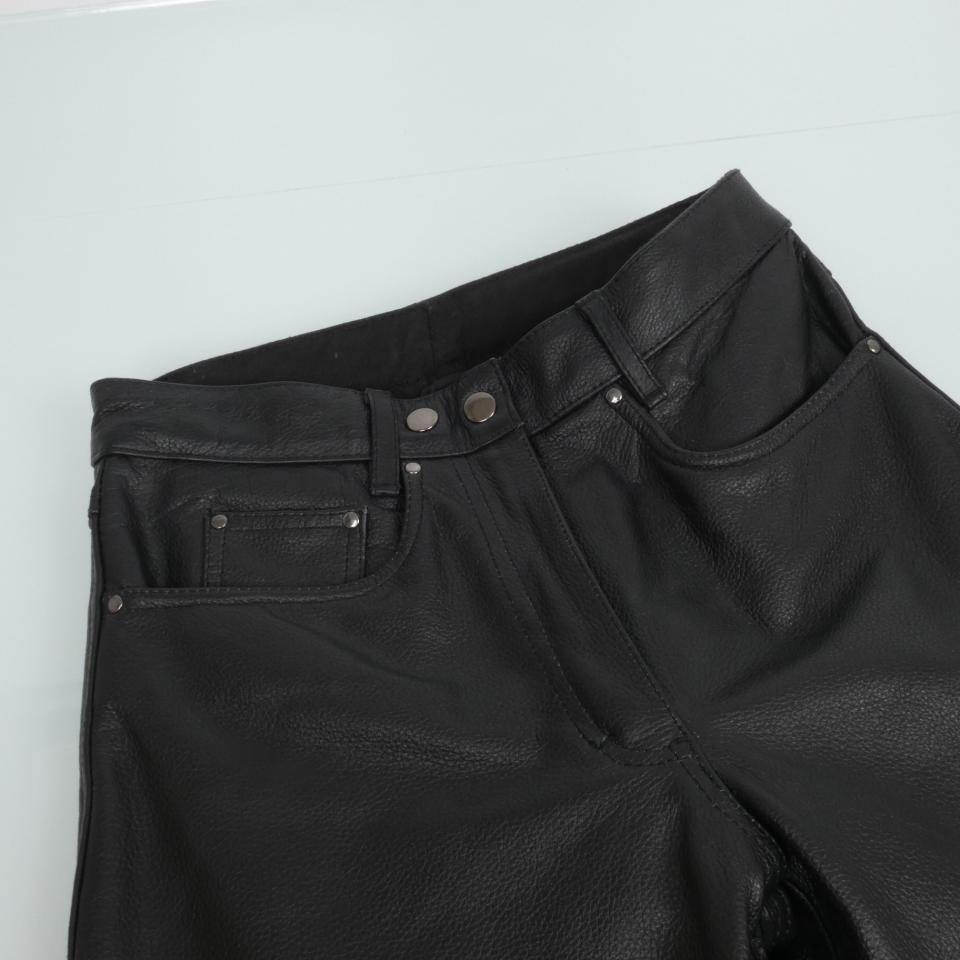 Pantalon pour moto route femme Held Sico Taille 36 Lady en cuir noir Neuf
