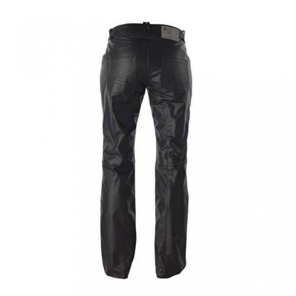 Pantalon moto route Ixon Rubis cuir noir taille 38 pour femme Taille M Lady Neuf