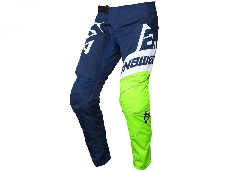 Pantalon pour moto cross taille 40 Answer Syncron Voyd Midnight/Hyper Acid/White neuf