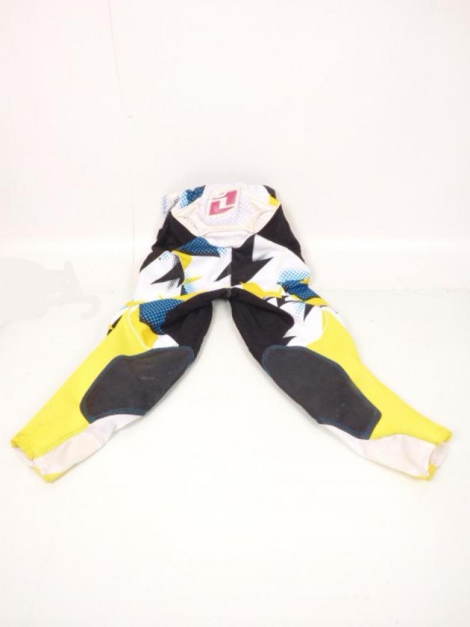 Pantalon moto cross pour enfant 12 ans One Industries taille 28 jaune bleu blanc