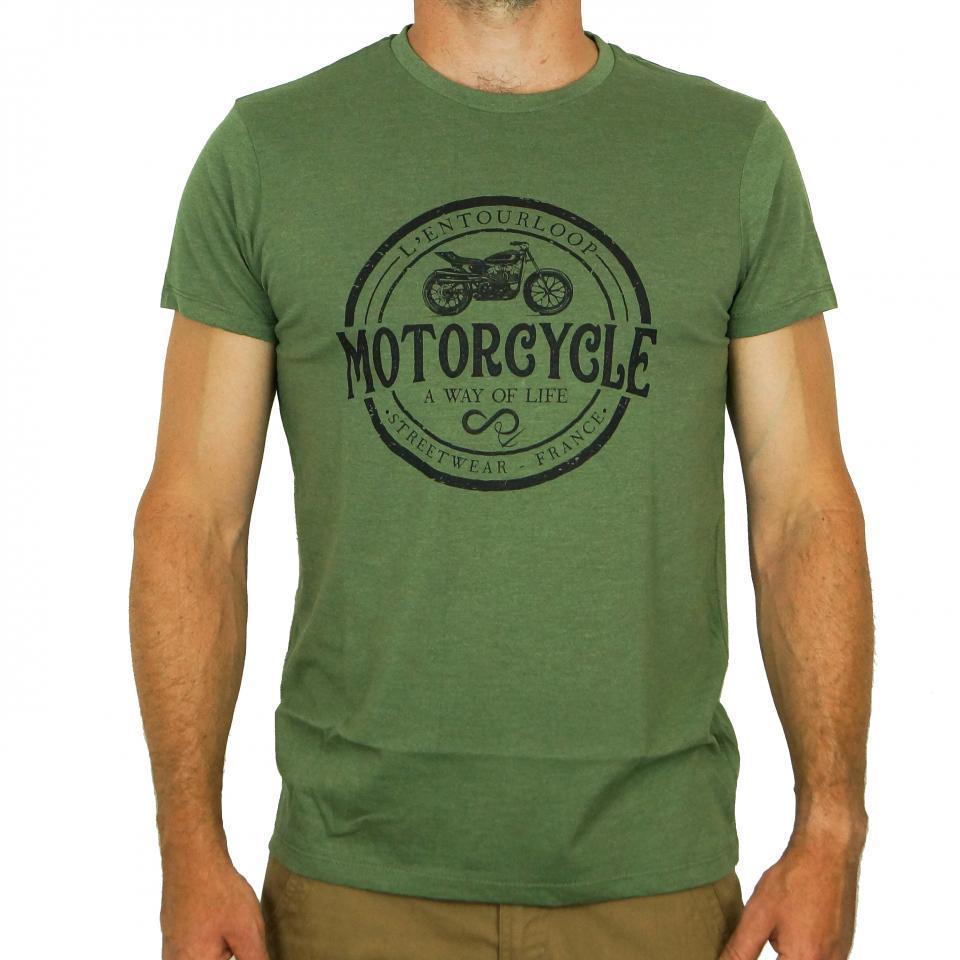 photo piece : T-Shirt->L Entourloop Motorcycle Taille XL