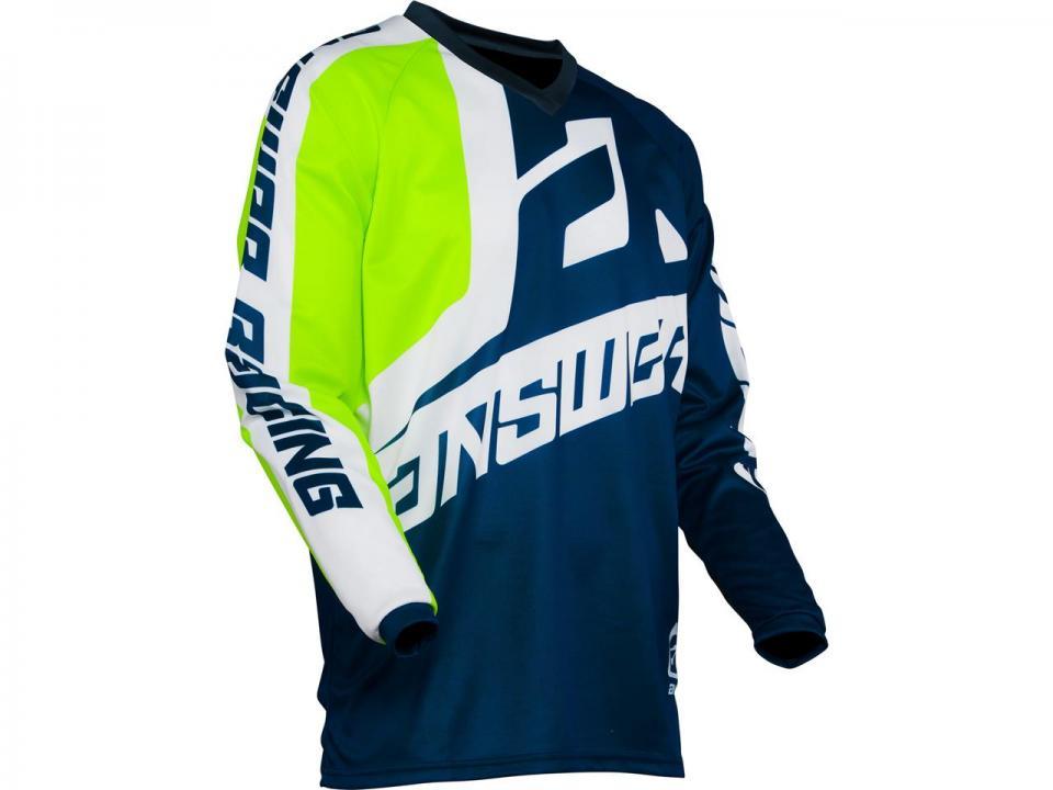 Maillot tee shirt pour moto cross enduro Taille L Answer Syncron Voyd Hyper Acid vert