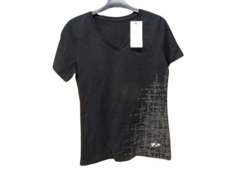 T-Shirt Held pour femme Taille XXL Lady textile noir col en V Neuf