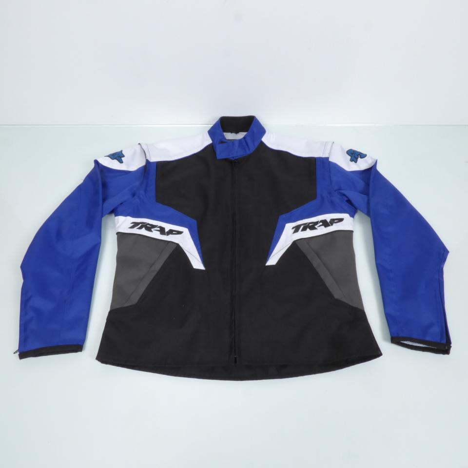 Veste homme moto enduro cross bleu Taille L Jacket TRAP Enduro Man Neuf cross TT