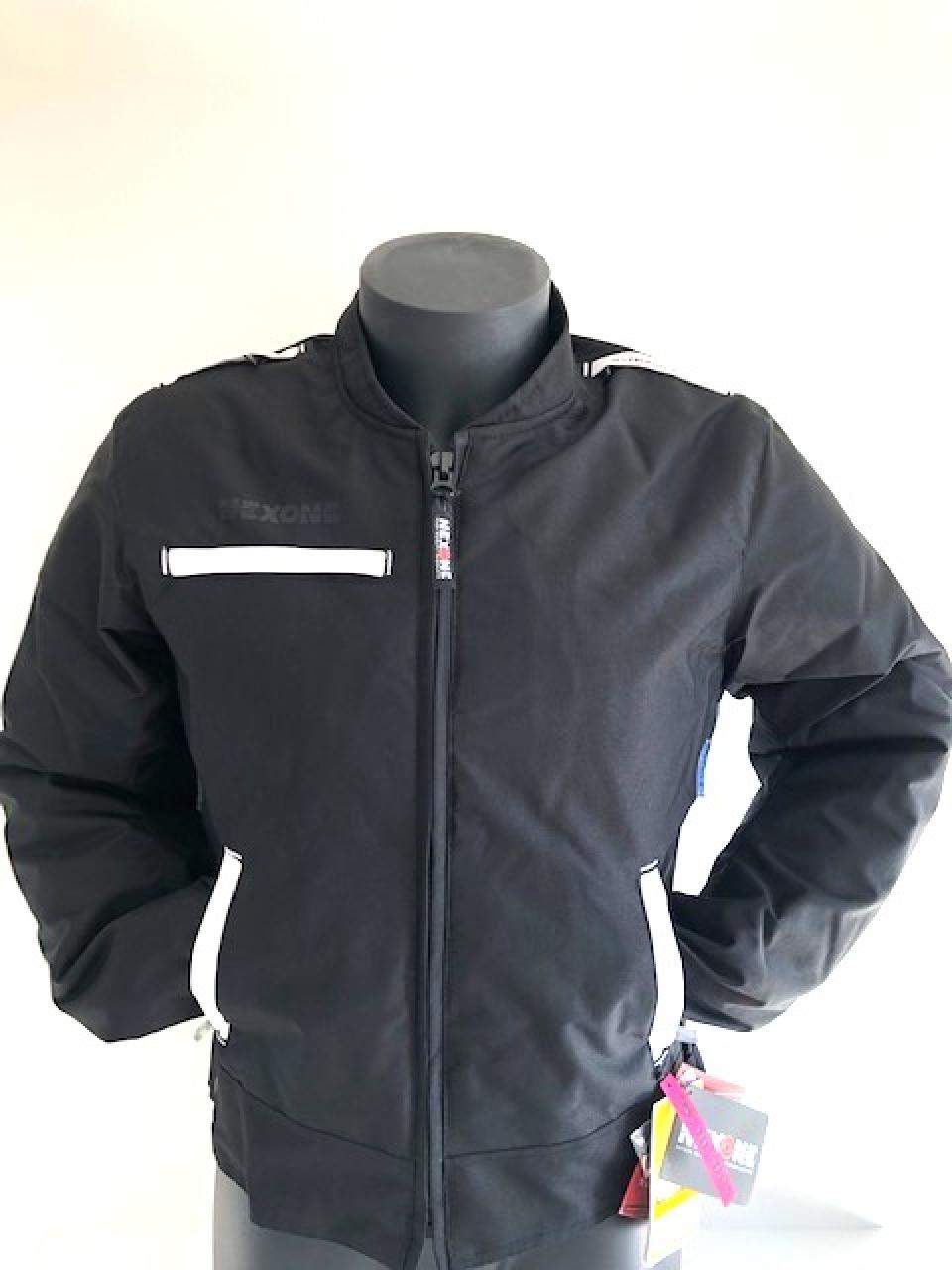 Blouson pour moto route femme Nexone Angela taille S noir/blanc dorsale homologué CE