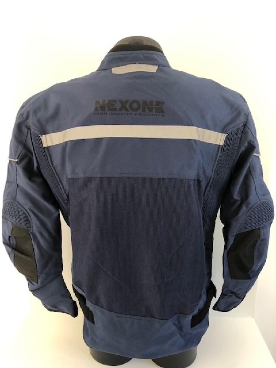 Blouson veste pour moto Homme Nexone Eté Flavio bleu Textile  Taille L homologué CE