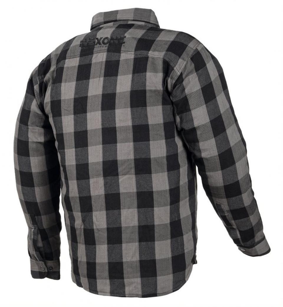 Chemise ville textile pour moto scooter homme Nexone noir gris Taille L homologué CE