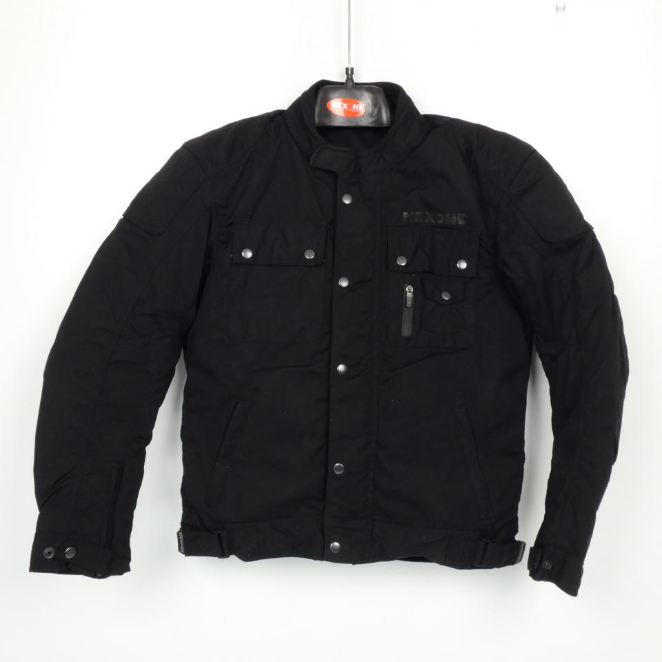 Blouson veste moto pour homme Nexone textile Hugo noir Taille L homologué CE neuf