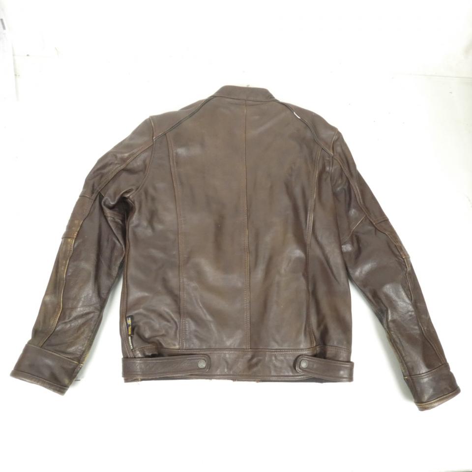 Blouson veste moto Gasoline pour moto Gasoline Taille M Scrambler vintage marron Neuf en destockage