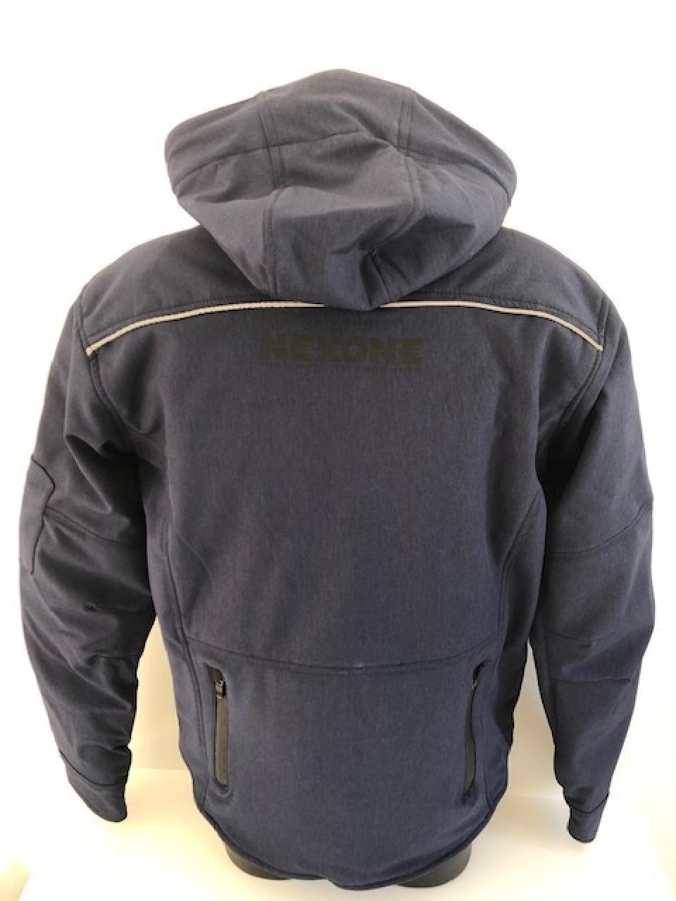 Blouson veste pour moto Homme Nexone Soft-Shell bleul Taille 3XL homologué CE