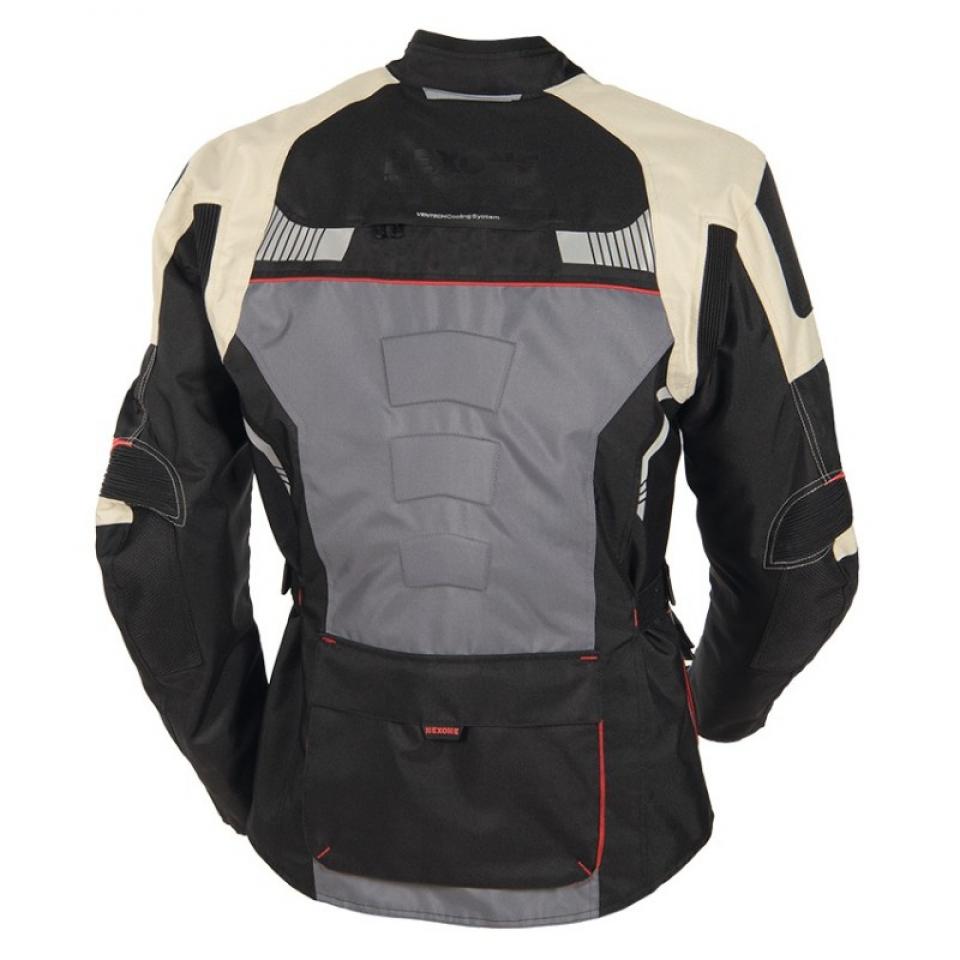 Blouson veste moto Nexone Touring Adventure 4 saisons pour homme Taille XL beige bleu et rouge Neuf
