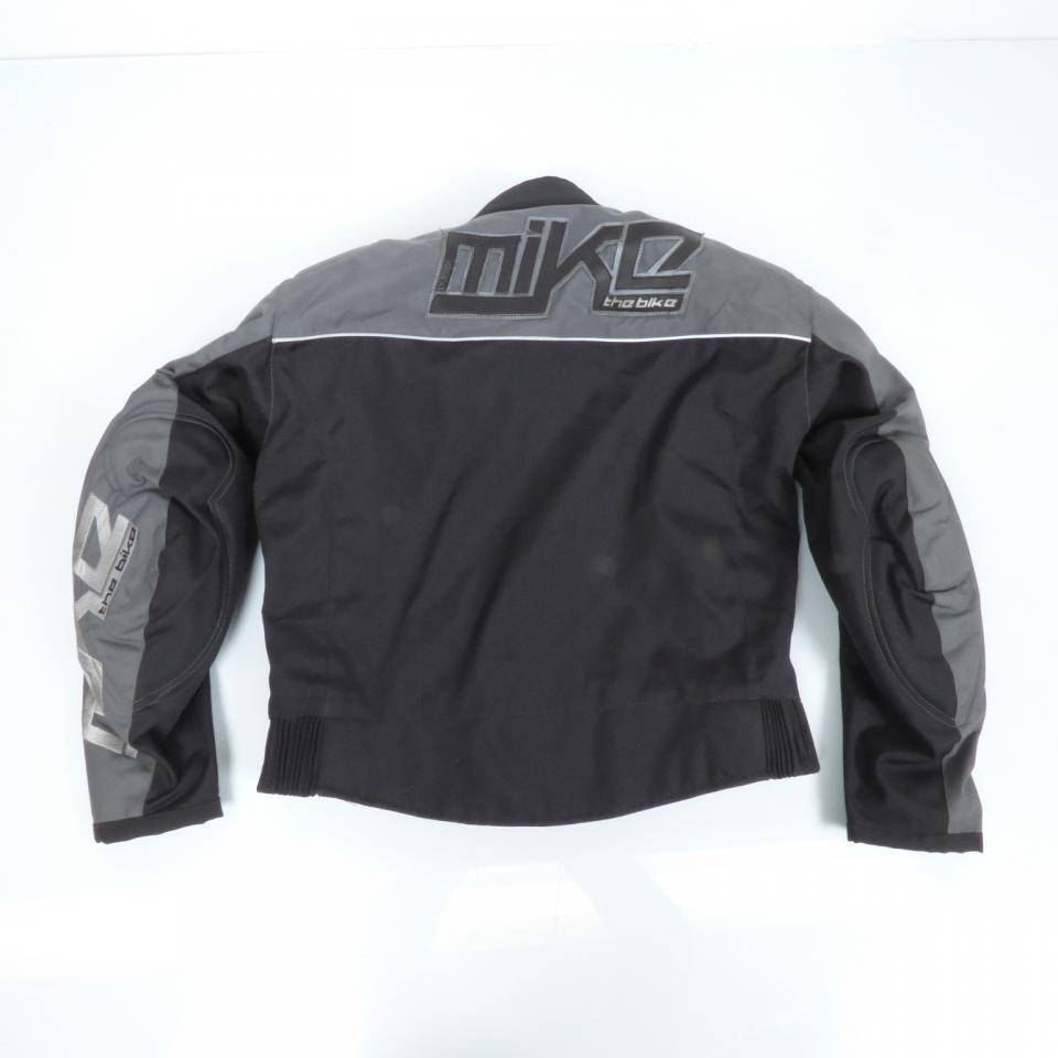 Blouson moto scooter enfant MIKE THE BIKE Taille XL Neuf textile noir et gris