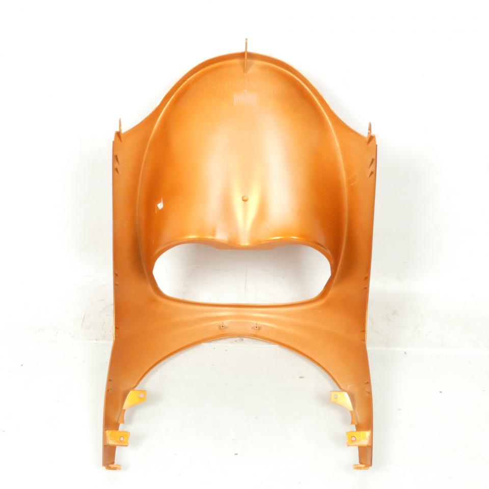 Spoiler tablier AV orange 740317AB pour scooter Peugeot 50 Vivacity 11740317