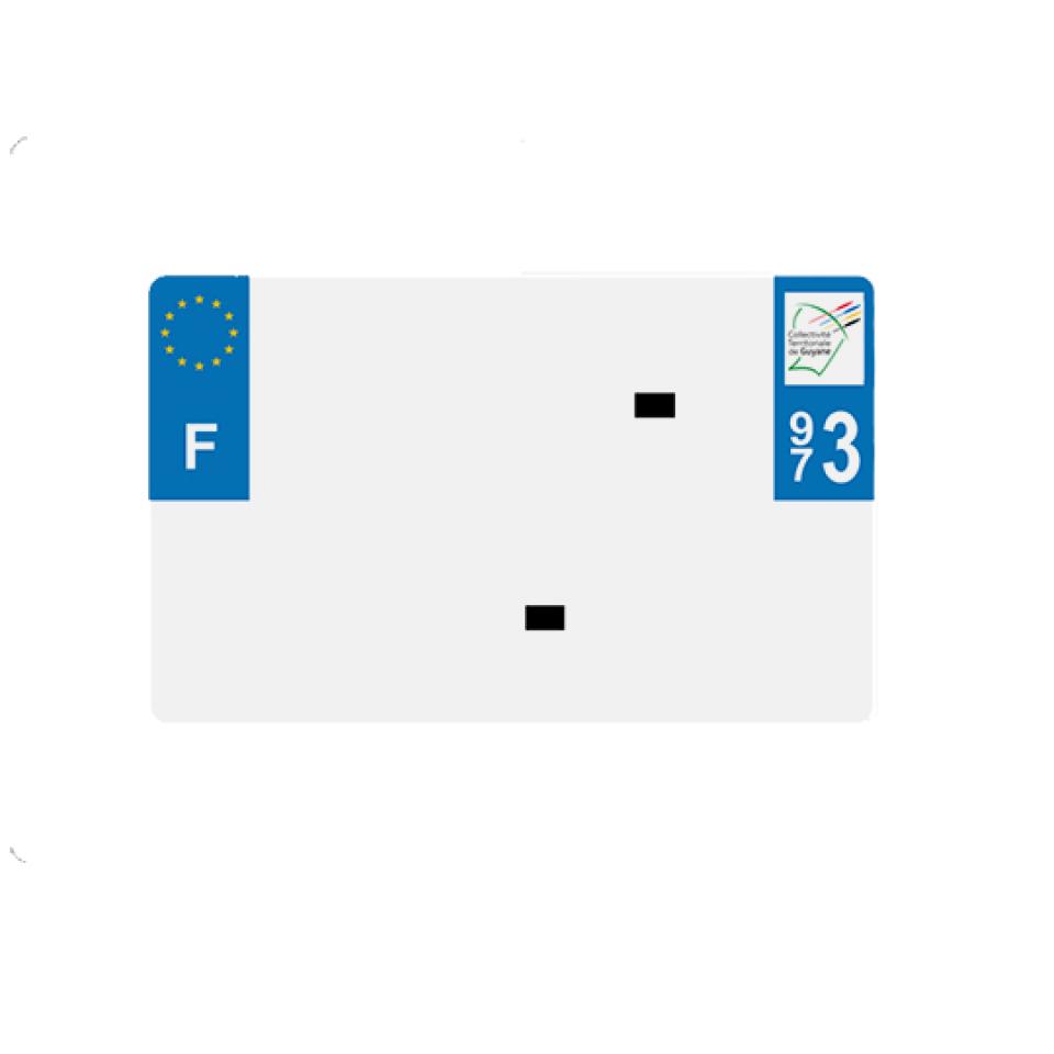 Plaque d immatriculation SPM pour Moto Neuf