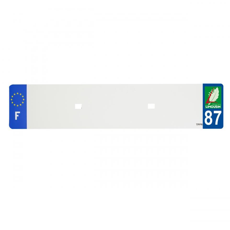Plaque d immatriculation pour  