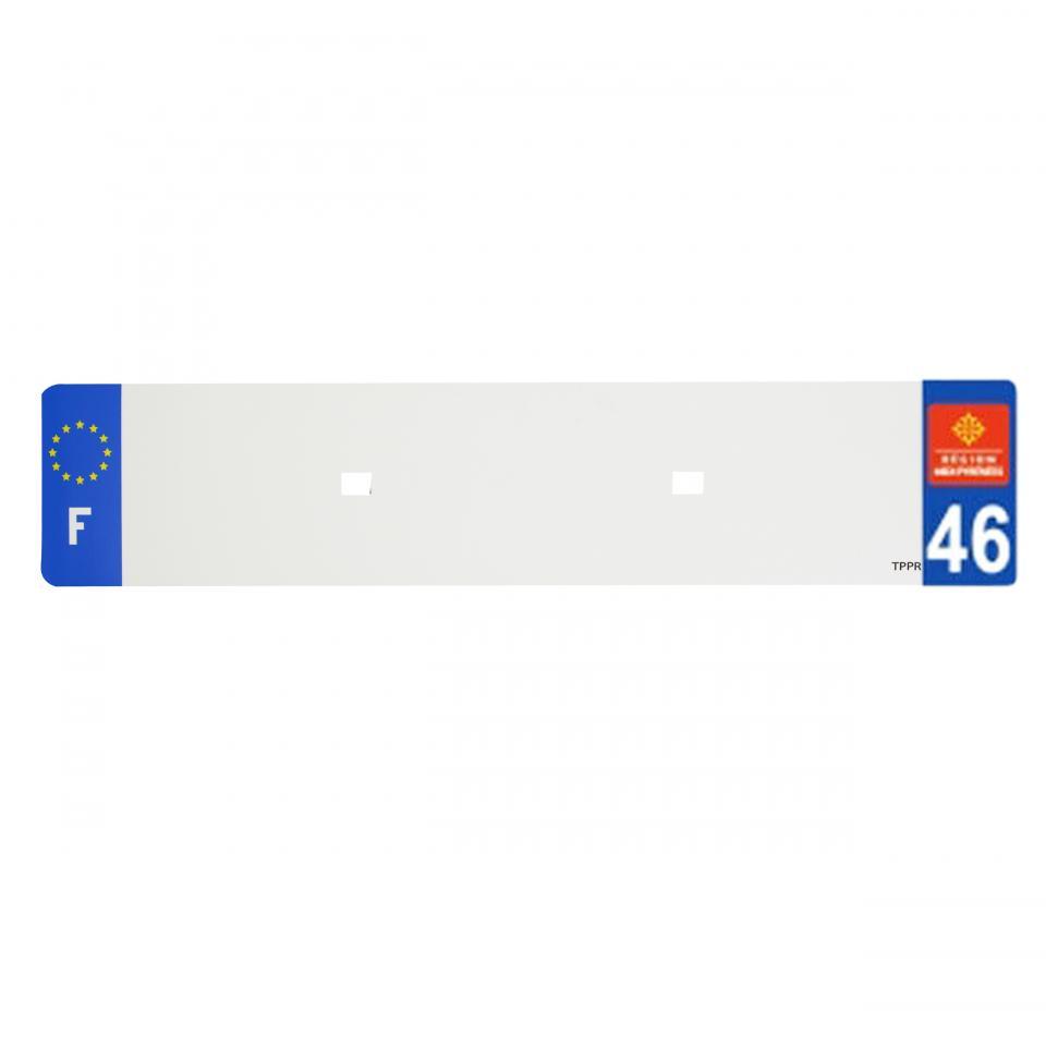 Plaque d immatriculation pour  