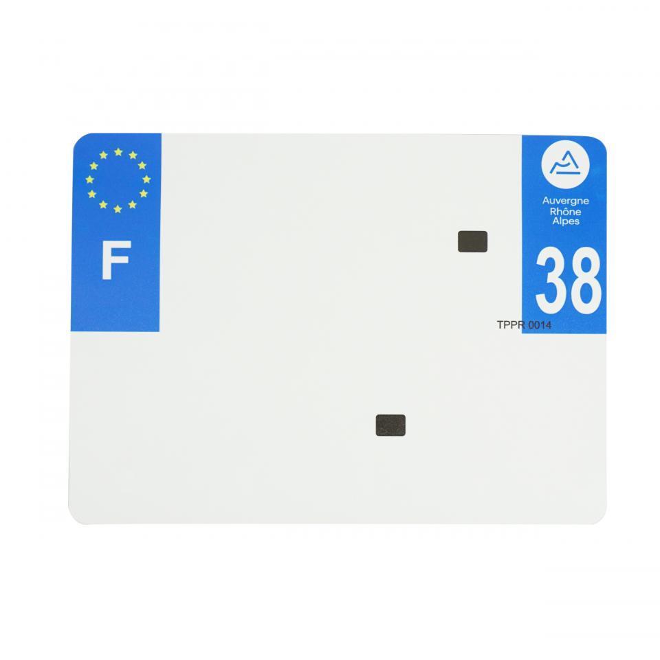 Plaque d immatriculation pour  