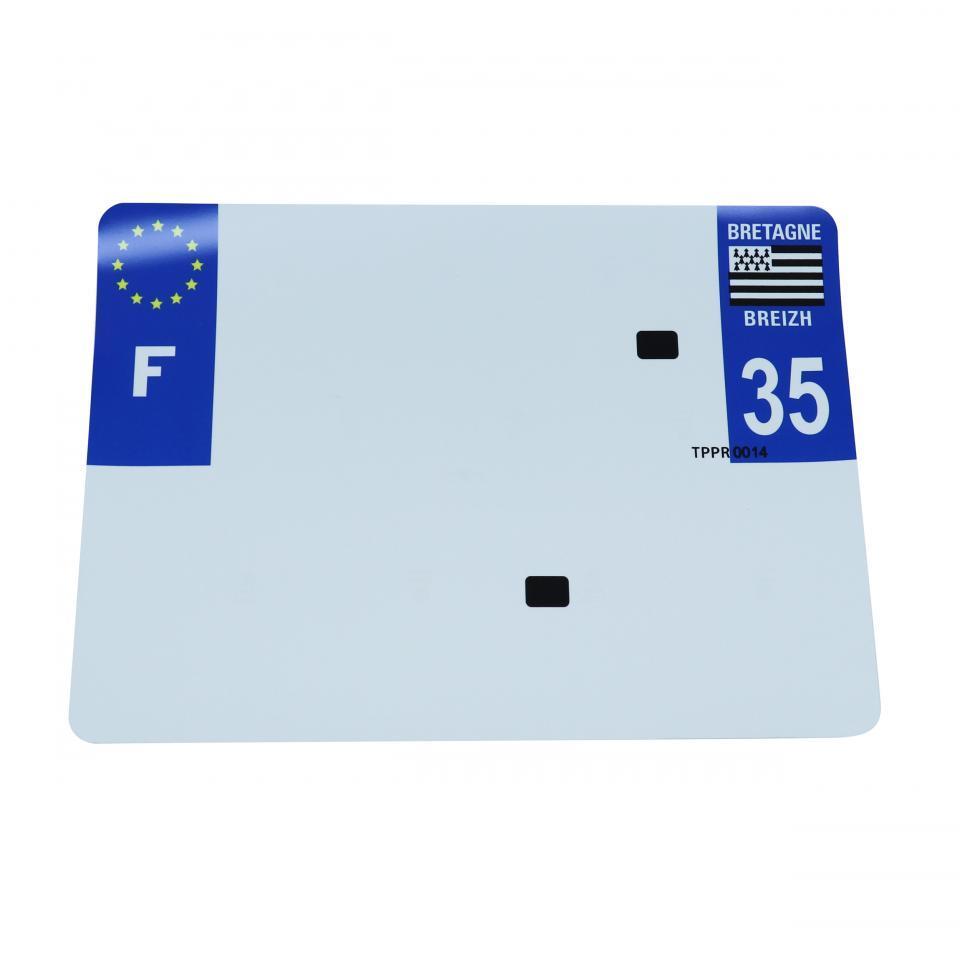 Plaque d immatriculation pour  
