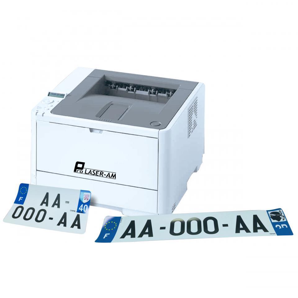 Plaque d immatriculation pour  