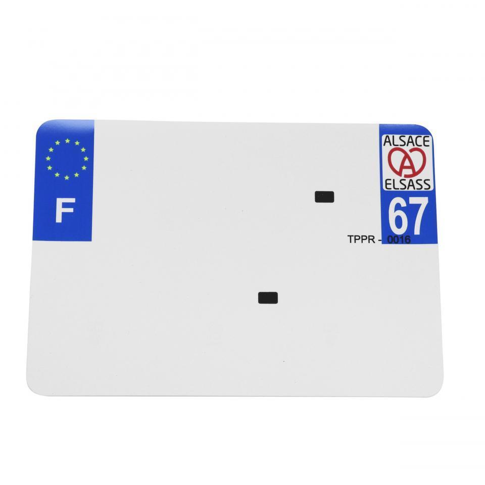 Plaque d immatriculation pour  