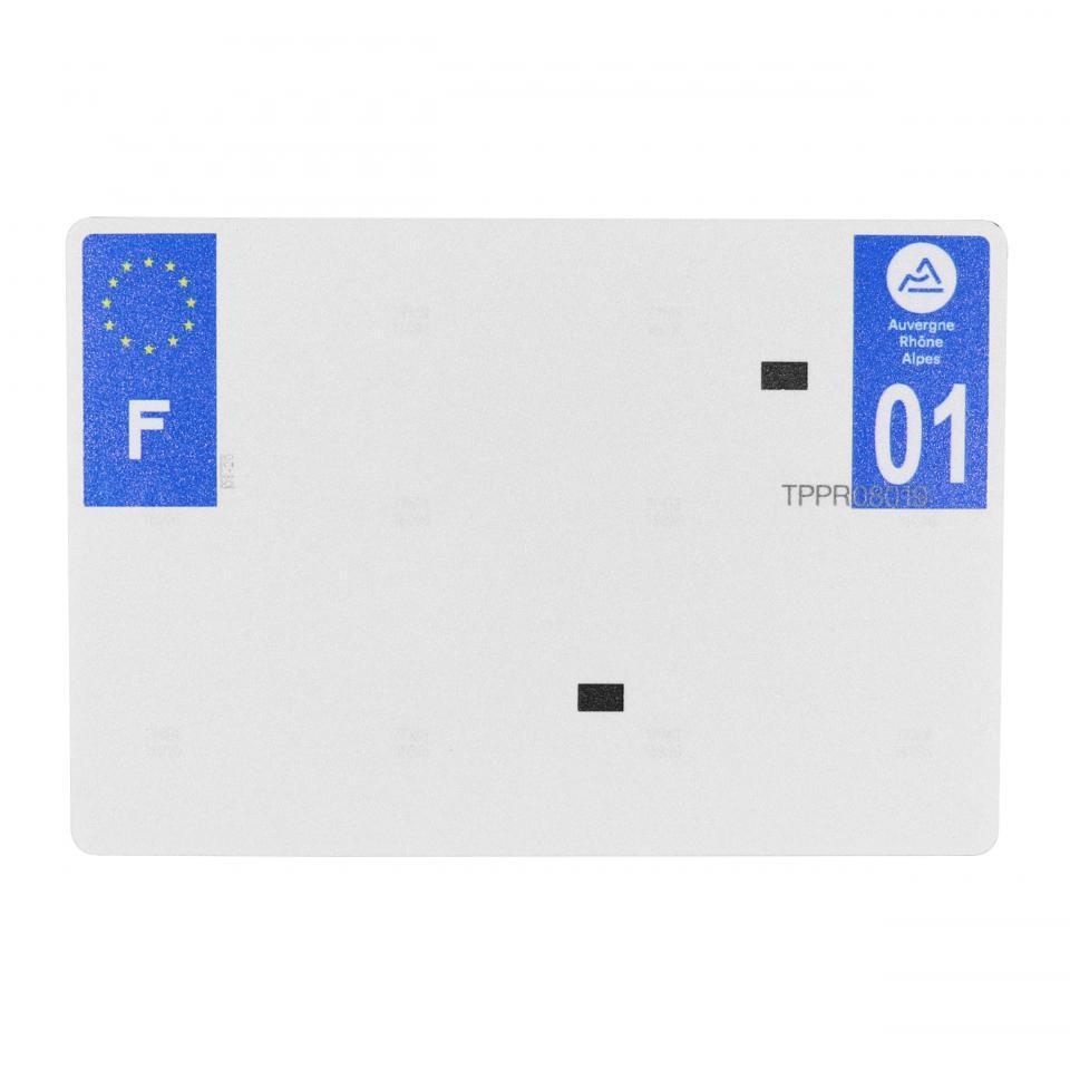 Plaque d immatriculation pour  