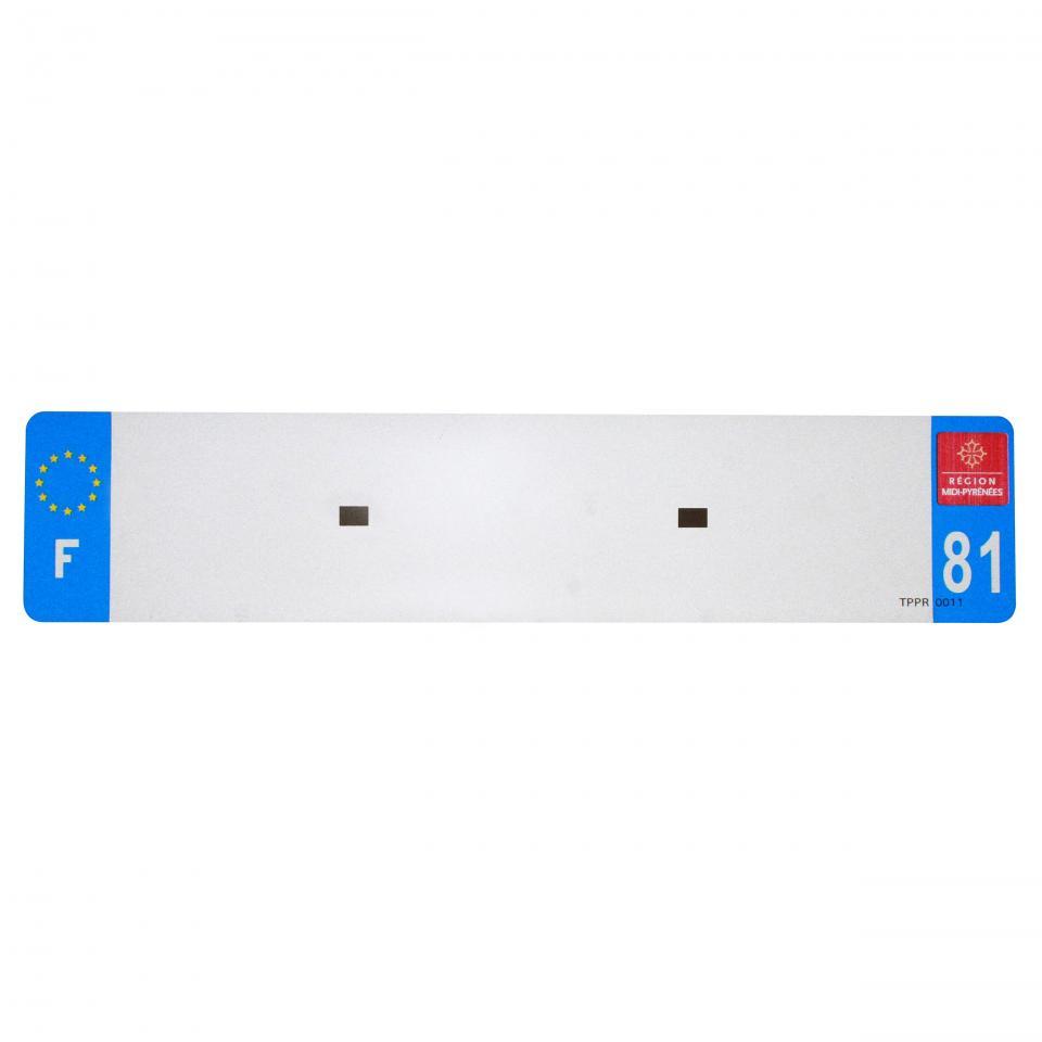 Plaque d immatriculation TOP PLAQ pour pour Moto Neuf