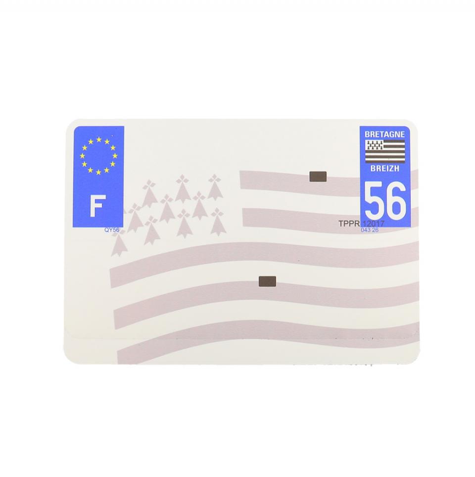 Plaque d immatriculation pour  