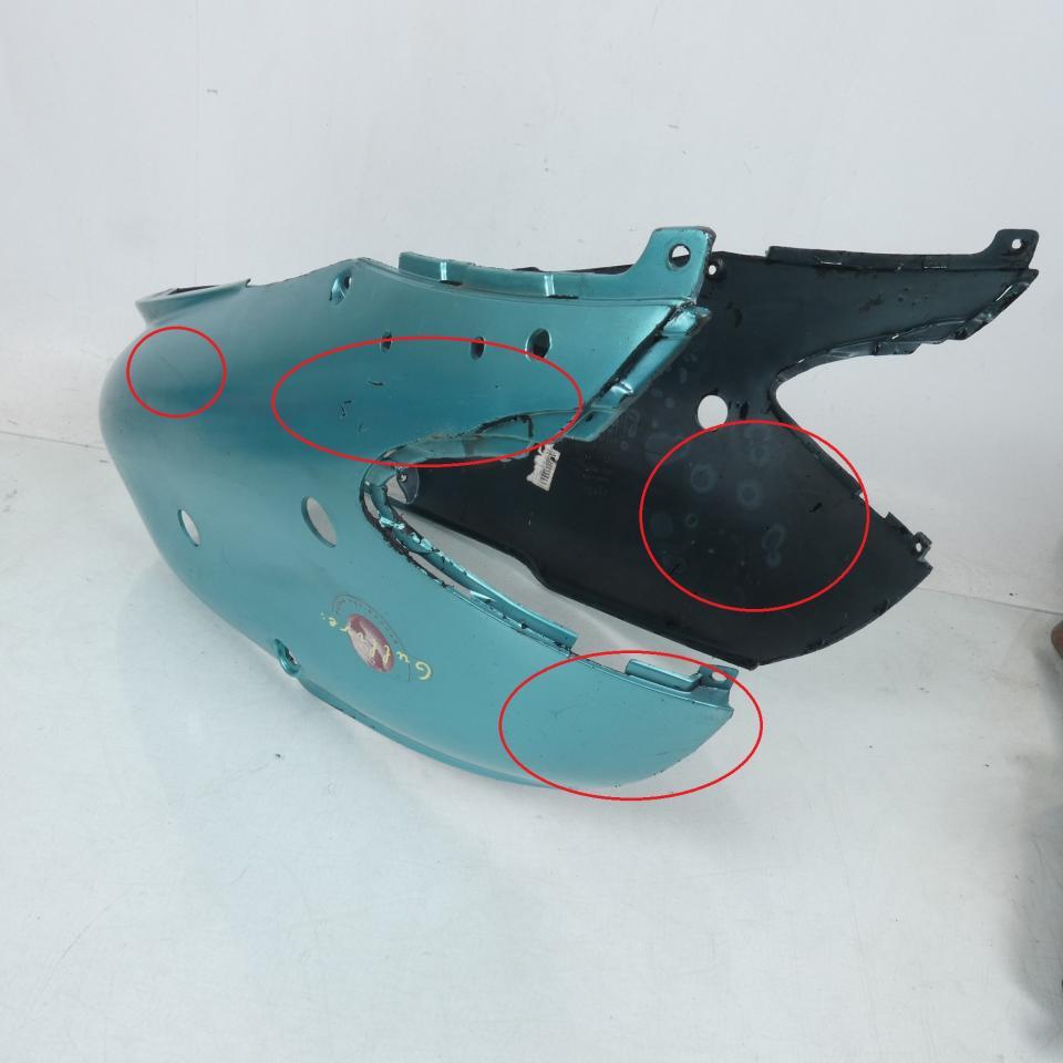 Coque arrière pour scooter Aprilia Gulliver H2O 50 1996 à 1998 11687 AP8238641