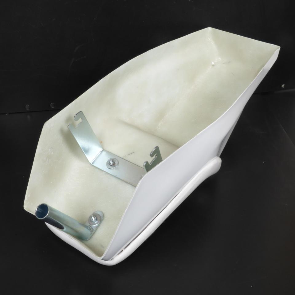 Coque arrière RSM pour Mobylette MBK 50 51 Racing blanche Neuf