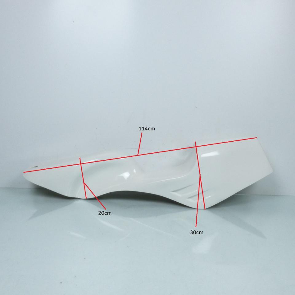 Coque arrière RSM pour Mobylette Peugeot 50 103 monocoque magnun blanc Neuf