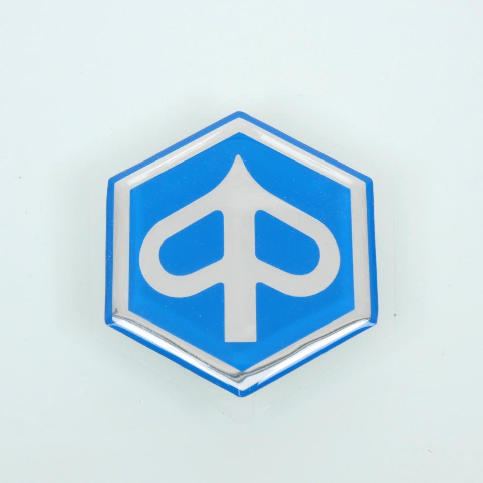 Autocollant embleme logo RMS pour scooter Piaggio 574771 / autocollant / 32x37mm Neuf