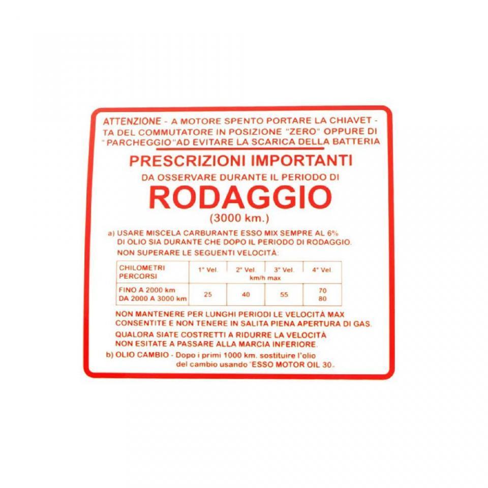 photo piece : Autocollant stickers->Piaggio Vespa GS