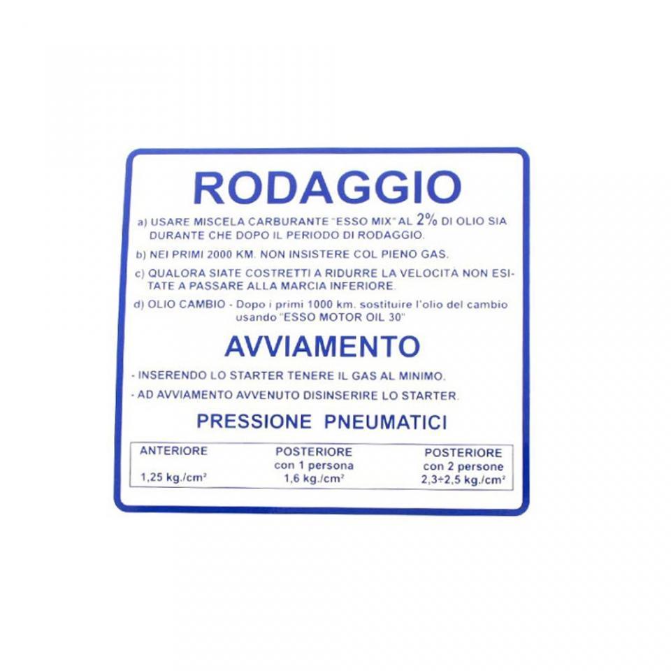 photo piece : Autocollant stickers->Piaggio Vespa Primavera Et3