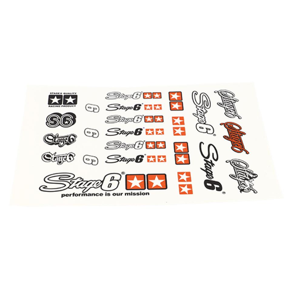 Autocollant stickers Stage 6 pour Auto Neuf