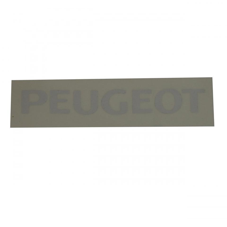 Autocollant stickers transfert PEUGEOT blanc pour mobylette Peugeot 50 103 Neuf